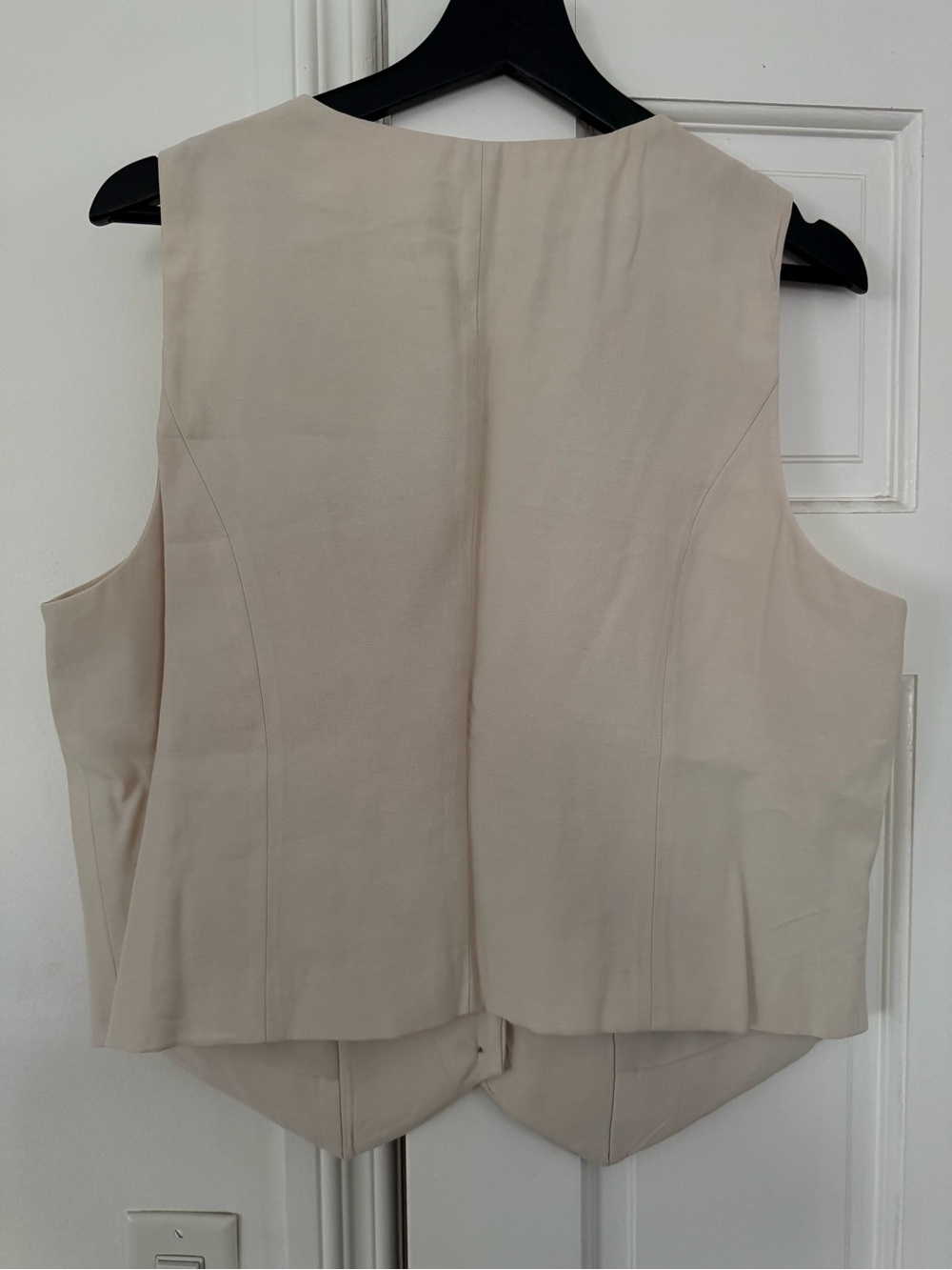 NWT A New Day Tailored Suit Vest Cream Size Large - Picture 2 of 2